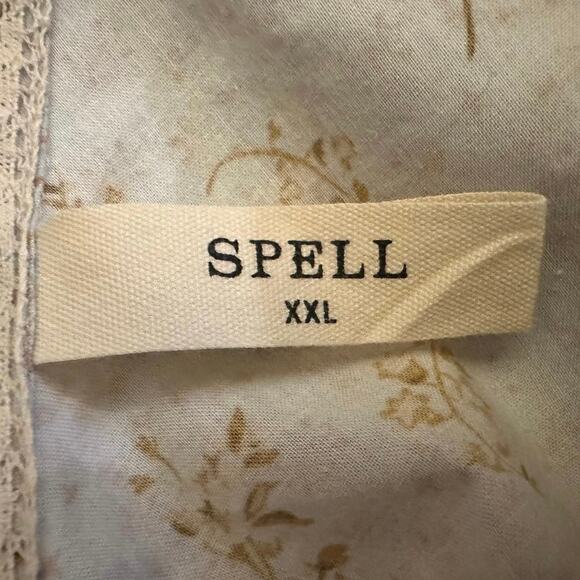 Spell & The Gypsy Ethereal Bohemian Witchy Fleur Frill Bias Maxi Dress XXL - Picture 11 of 16